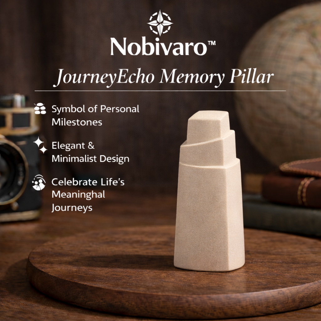 Nobivaro™ JourneyEcho Memory Pillar