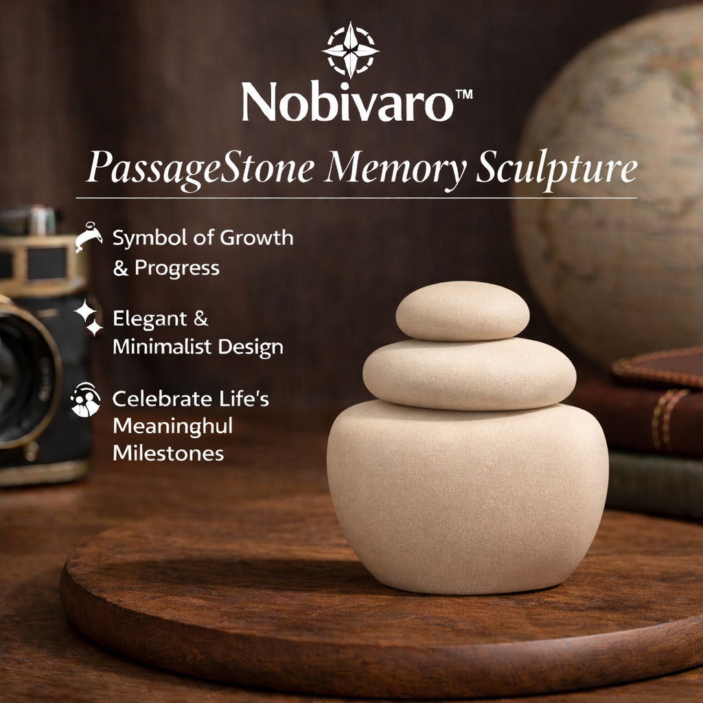 Nobivaro™ PassageStone Memory Sculpture
